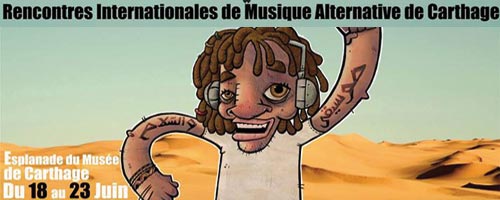 Rencontres internationales de musique alternative de Carthage du 18 au 23 juin