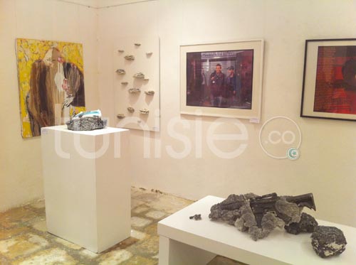 Galerie Photos d'oeuvres exposées dans le cadre du Printemps des Arts Fair Tunis 2012