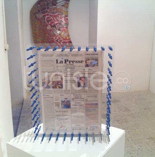 Galerie Photos d'oeuvres exposées dans le cadre du Printemps des Arts Fair Tunis 2012