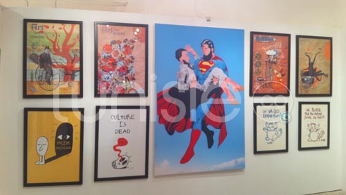 Galerie Photos d'oeuvres exposées dans le cadre du Printemps des Arts Fair Tunis 2012