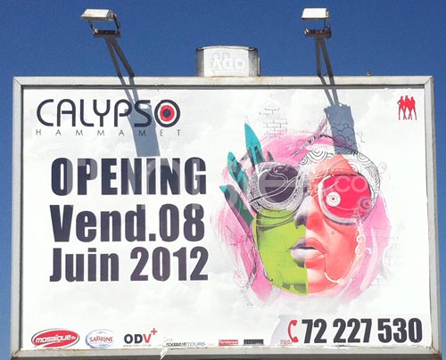 Le Calypso Hammamet ouvrira le vendredi 08 juin 2012