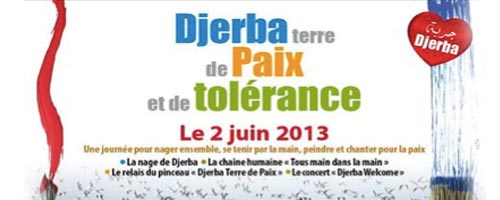 Djerba terre de paix et de tolérance, le 2 juin 2013