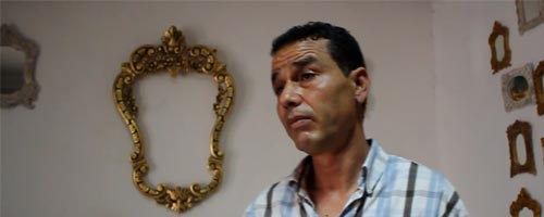 Mehdi Damoussi ou le passionné du monde luisant de la dorure sur bois