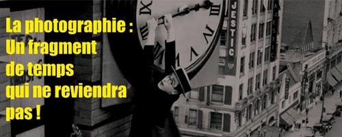 Atelier : La photographie, un fragment de temps qui ne reviendra pas!