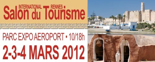 Après Nantes, la Tunisie hôte d'honneur du Salon International du Tourisme de Rennes début mars 2012