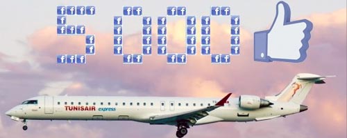 Tunisair Express offre des billets d'avion sur sa page Facebook