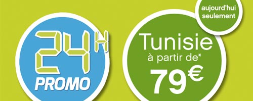 Promo 24h : Monastir et Djerba à partir de 79€ avec Transavia