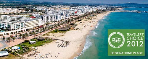La plage de Hammamet classée 10ème à l'échelle africaine selon le site Tripadvisor