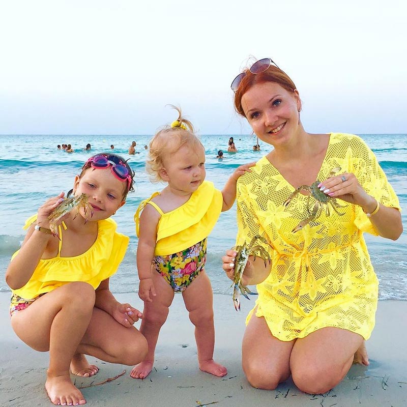 Une Russe partage de belles photos avec sa famille Ã  Djerba