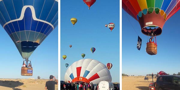 20 photos pour vous mettre dans l'ambiance du 'Tunisian Balloons Festival' au Sud Tunisien