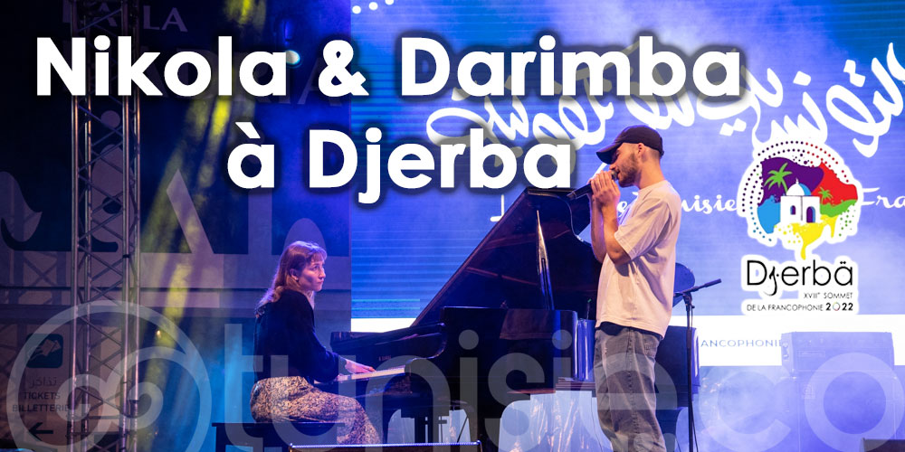 En Photos: concert du Nikola & Darimba à Djerba