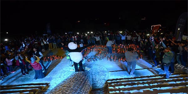 En photos : les moments forts du spectacle Earth Hour Tunisia 2017 Ã  Zaghouan
