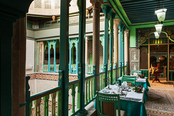 La beauté du restaurant Essaraya de la Médina de Tunis en 10 photos 