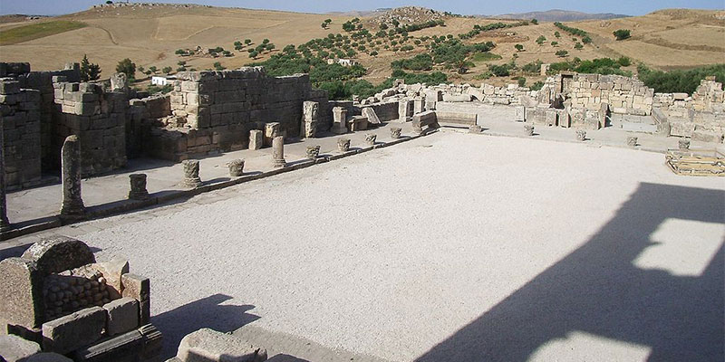 Forum de Dougga à Beja