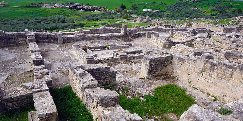 La maison Omnia Tibi Felicia de Dougga à Beja