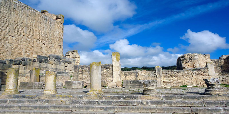 Temple de Mercure de Dougga à Beja