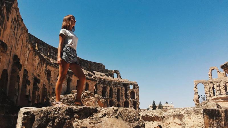 Quand une Ukrainienne admire la Tunisie