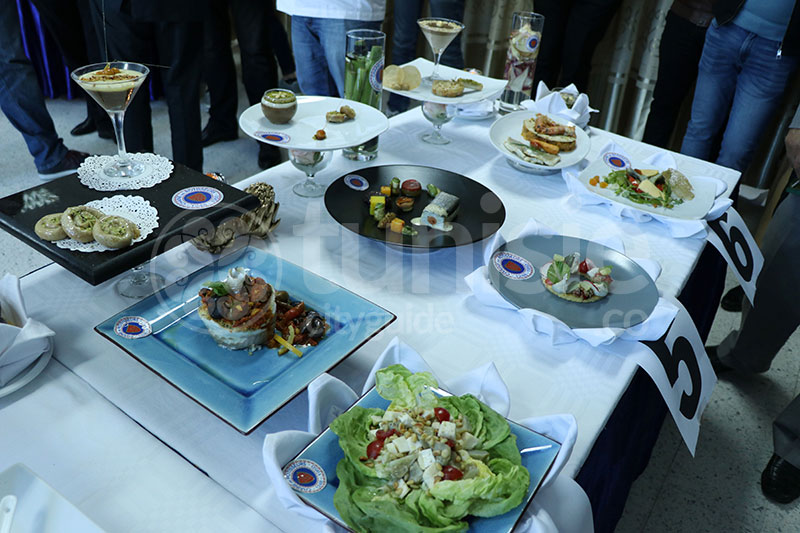 Les plats et le jury national de cuisine de la Chaîne des rotisseurs
