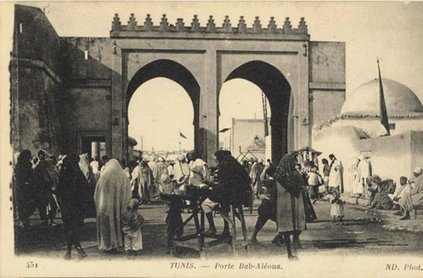 Les portes de Tunis il y'a 100 ans 