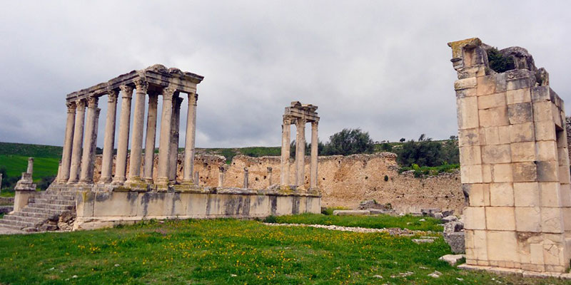 Sanctuaire de Junon Caelstis de Dougga à Beja