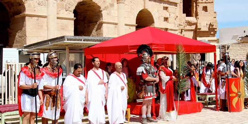 En photos : Ambiance de la 3ème journée des Journées Romaines d'Eljem, Thysdrus