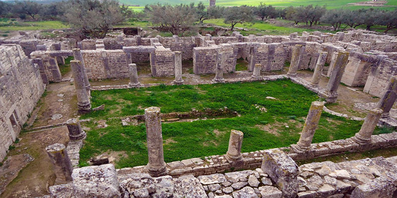 La Maison du Trifolium de Dougga à Beja