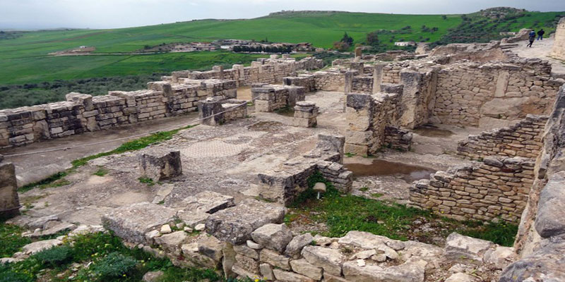 La maison des trois masques de Dougga à Beja