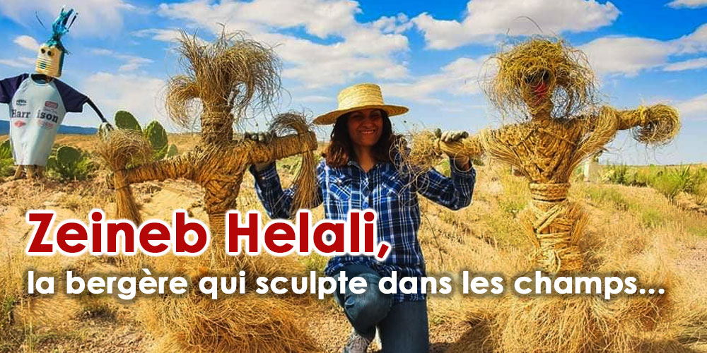 Zeineb Helali, la bergère qui sculpte dans les champs...